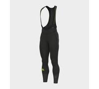 Calzamaglia invernale ciclismo ALE' R-EV1 CLIMA WARM giallo fluo
