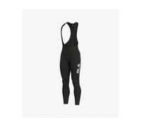 Calzamaglia invernale ciclismo ALE' SOLID WINTER nero-bianco 2025