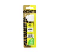 Calzanetto Stringa Tonda Bianco 120cm 2pz