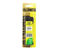 Calzanetto Stringa Tonda Nera/Grigio 110cm New 2pz