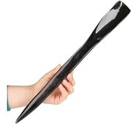 Calzante Scarpe Corno di Bufalo Nero Naturale Medio E Lungo per Uso Domestico Calzascarpe, Comodo E Pratico da Impugnare Shoe Horn, Facile da Usare Cucchiaio per Scarpe (Color : Black, S : 35-39cm)