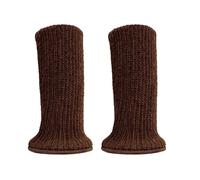 Calzanti in maglia con velcro antiscivolo Ø 3,2 marrone conf 2 pz