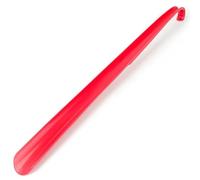 Calzascarpe a manico lungo, Calzascarpe portatile in plastica, Strumento for indossare le scarpe che fa risparmiare tempo e fatica, Adatto for adulti(Red)