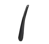 Calzascarpe, ausilio for indossare le scarpe intagliato in tre dimensioni, bordo liscio senza peli, scarpe facili da indossare, for anziani, impiegati e bambini(Black)