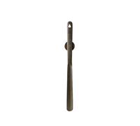 Calzascarpe Calzascarpe magnetico con manico esteso in legno di faggio, sollevatore for scarpe in legno massello(50CM- Greenish brown)