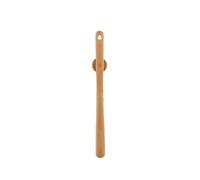 Calzascarpe Calzascarpe magnetico con manico esteso in legno di faggio, sollevatore for scarpe in legno massello(50CM- Wood color)