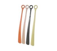 Calzascarpe con manico lungo, assistente leggero for indossare le scarpe, comodo for riporre i calzascarpe con fori for appenderli, for gli anziani(Random 1)