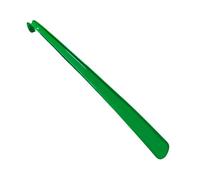 Calzascarpe con manico lungo, attrezzo for sollevare le scarpe in plastica con manico extra lungo, impugnatura comoda e facile da indossare, lungo calzascarpe for uomini e donne(Green)