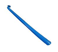 Calzascarpe con manico lungo, attrezzo for sollevare le scarpe in plastica con manico extra lungo, impugnatura comoda e facile da indossare, lungo calzascarpe for uomini e donne(Blue)