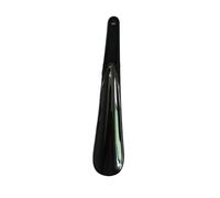 Calzascarpe for bambini, manufatto in ABS che si adatta al tallone e facilita la calzata delle scarpe, personalizzabile(Black)