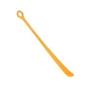 Calzascarpe in ABS lungo 47 cm Calzascarpe portatile impugnatura ergonomica Calzatura corno per scarpe da ginnastica Indossare corno lungo, Giallo, Taglia unica