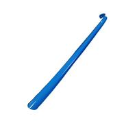 Calzascarpe In Plastica Portatile, Strumento Di Sollevamento For Scarpe In Plastica Con Manico Extra Lungo, Manico Lungo For Il Tuo Comfort, Calzascarpe Lungo(Blue)