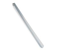 Relaxdays, Argento Calzascarpe in Metallo, Confortevole, Stabile, L:70 cm, da Appendere, con Manico, Alluminio, 3,5 x 4 x 70 cm