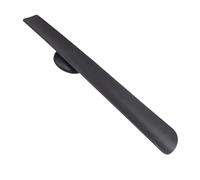 Calzascarpe professionale corto in plastica da 35 cm, bastone di aiuto magnetico portatile, corno sollevamento scarpe pigre, sostituzione calzascarpe durevole, Nero , 35cm