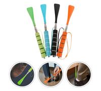 Calzascarpe telescopico da 4 pezzi: bastone per vestirsi con manico lungo per