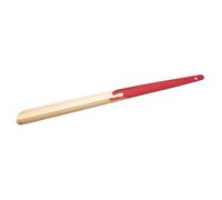 Calzascarpe Vernice Graffiante Rossa - Paletta Acciaio Finitura Oro - cm 26