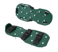 Calzature aeratore per la cura dell'erba con alberi in metallo resistenti e stretti per una migliore aerazione del suolo e sviluppo delle radici alberi permanenti da giardino