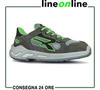 U-Power Scarpe antinfortunistiche SPECTRE – Unisex leggere, antiperforazione, Infinergy, Green 42