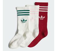 Calze 3 Pairs Collegiate Burgundy / Off White / Spring Yellow 19-21