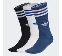 Calze 3-Stripes High (3 paia) White / Night Marine / Black 37-39