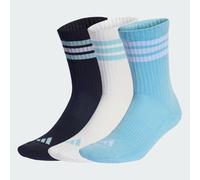 Calze 3-Stripes imbottite a metà polpaccio confezione da 3 paia Night Navy / Icey Blue / White 43-45