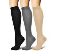 Calze a compressione (3 paia) per Donne e Uomo for Medica Fitness e Sportivo