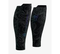 Manicotto compressivo Compressport R2 3.0 Calf Sleeves - black/aurora - Nero (T2 (34-38 cm))