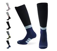 Calze a compressione di alta qualità per uomini e donne - Design premium sostenibile con compressione graduata per sport, corsa, ciclismo, sci, escursionismo, Prodotte nell'UE.