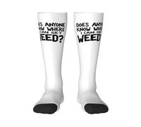 Calze A Compressione Does Anyone Know Where I Can Get Weed Calzini Sportivi Traspiranti Calzettoni Antiscivolo Calze Elastiche Per Passeggiate Eescursionismo Trekking 40CM