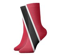 Calze A Compressione Flag Of Trinidad And Tobago Calze Sportive Elasticità Lunghe Calzinis Comodo Calzini Da Allenamento Per Tennis Calcio Palestra 40 Cm