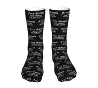 Calze A Compressione Honest Freedom Of Speech 1St Amendment Feelings Calzini Antiscivolo Traspiranti Calzettoni Antiscivolo Calze Elastiche Per Trekking Campeggio Passeggiate 40CM