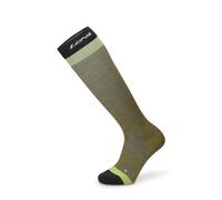 Lenz Think About Merino Compression 1 Calzini, verde, taglia 42 43 44 per maschi