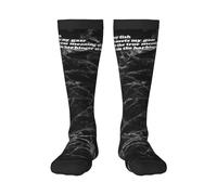 Calze A Compressione Let Any Fish Who Meets My Gaze Learn The True Meaning Of Fear For I Am The Harbinger Of Death Calze Elastiche Quotidiano Calzettoni Traspiranti Calzini Sportivi Per 50CM