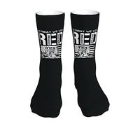 Calze A Compressione On Friday We Wear Red Equipaggio Calzes Divertente Calzinis Da Corsa Classici Lunghe Calzinis Per Palestra Ciclismo Sport 40 Cm