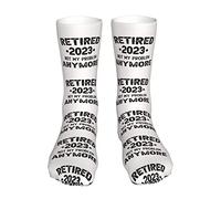 Calze A Compressione Retired 2023 Not My Problem Anymore Calzini Da Allenamento Classici Calze Sportive Traspiranti Calzinis Da Corsa Per Sport Tennis Calcio 40 Cm