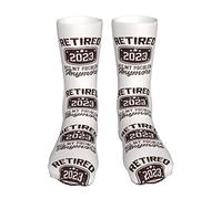 Calze A Compressione Retired 2023 Not My Problem Anymore Lunghe Calzinis Traspirante Equipaggio Calzes Traspiranti Calzinis Da Corsa Per Ciclismo Tennis Sport 40 Cm