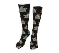 Calze A Compressione Royal Canadian Force Calzini Sportivi Quotidiano Calzettoni Unisex Calze Elastiche Per Sport Trekking Campeggio 50CM
