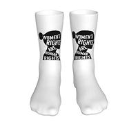 Calze A Compressione Women'S Rights Are Human Rights Calzini Da Allenamento Classici Calze Sportive Traspiranti Equipaggio Calzes Per Palestra Sport Tennis 40 Cm