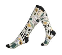 Calze A Compressione You Are Beautiful Printed Calzini Abbigliamento Moda Casuale Calze Per Attività Sportiva, Per Ciclismo, Camminata, Tempo Libero, 50cm