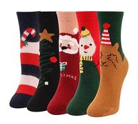 Calze a maglia a mano. Le calze in pile decorate con pupazzi di neve miglioreranno l'atmosfera festosa. Ogni coppia è accuratamente progettata e per il collant effetto calze autoreggenti, d, Taglia