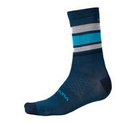 Calze a righe Endura BaaBaa Merino Bleu