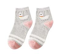 Calze a tubo centrale elastico in cotone traspirante a righe Alpaca Cartoon Kawaii alla moda e popolariBella e abile.