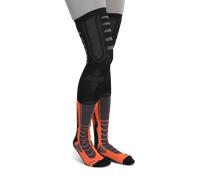Calze Acerbis X-Leg Pro Nero-Arancio XXL Nero