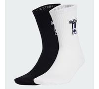 Calze adibreak (2 paia) Black / White 46-48