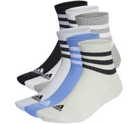 Set di 3 paia di calzini lunghi unisex adidas 3S C Spw Mid 3P IC1318 Medium Grey Heather/White/Black 46-48
