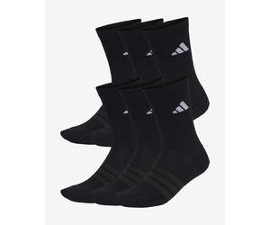 Calze adidas classiche Cushioned nero bianco (6 paia) - XXL