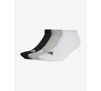Calze adidas Cushioned grigio nero bianco (3 paia) - S