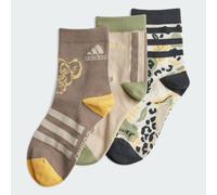 Calze adidas Disney Lion King Kids (confezione da 3 paia) Simple Brown / Chalk White / Wonder Beige 34-36