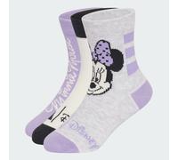 CALZE ADIDAS DISNEY MINNIE MOUSE Light Grey Heather / Magic Lilac / Off White 25-27