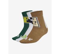 CALZE ADIDAS MINECRAFT JUNIOR Carbon / Brown Desert / Collegiate Green 28-30